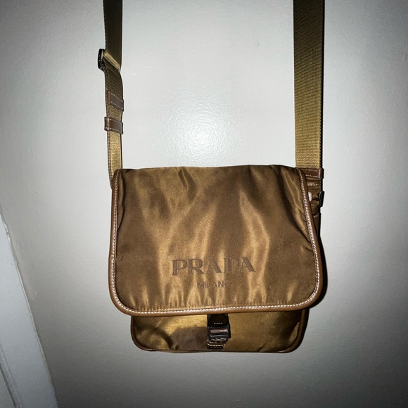 Prada Brown Crossbody Bag for Men - Picture 1 of 7